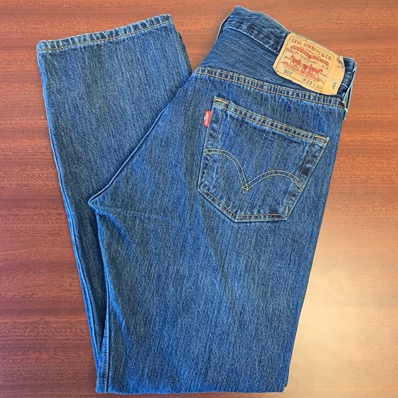 Vintage Men's 501Levi's High Waisted Mom Jean EUC